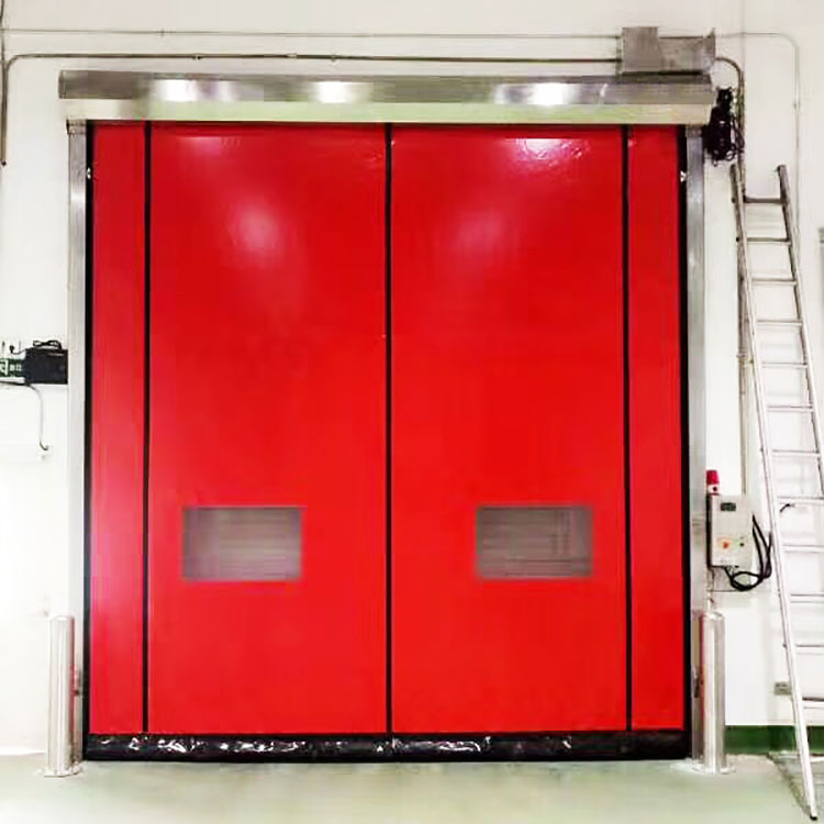 Walang Dust Zipper Door Pang -industriya Awtomatikong Mataas na Bilis ng Pintuan ng Pintuan